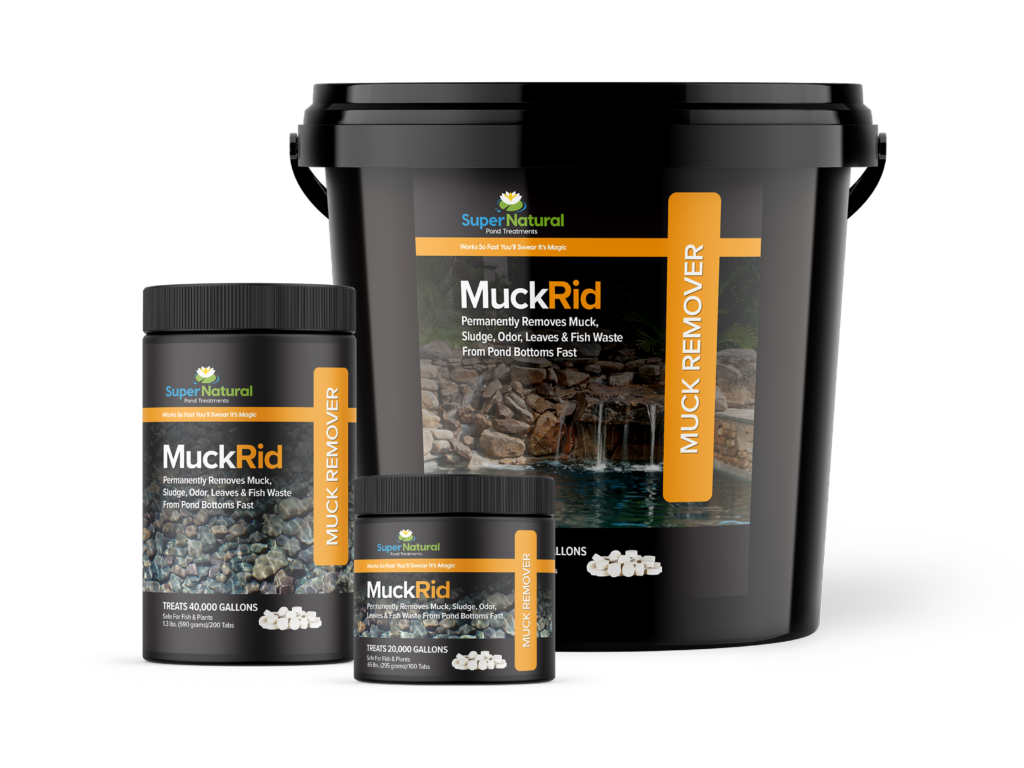 Muck Removal MuckRid Tablets SuperNatural Water Treatment